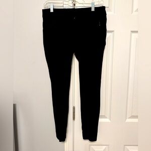 Loft black dressy stretch pants in petite